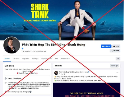 Trang facebook “mạo danh” doanh nhân