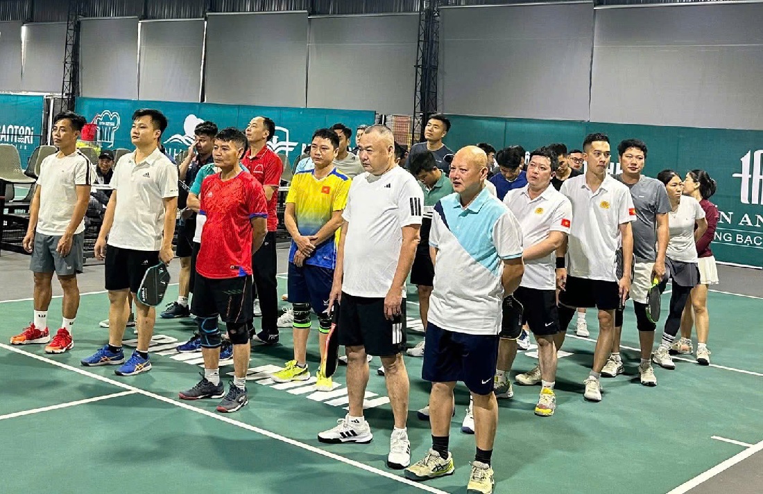 Giải đấu thu hút đông đảo vận động viên tham gia 