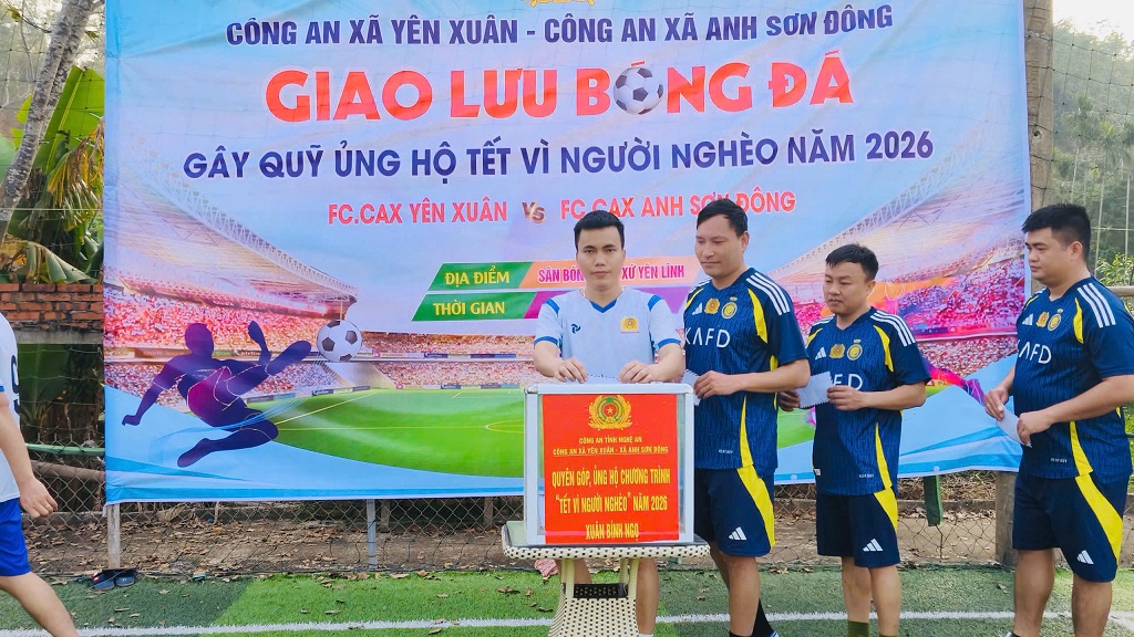 Khai mạc giải bóng đá thiện nguyện