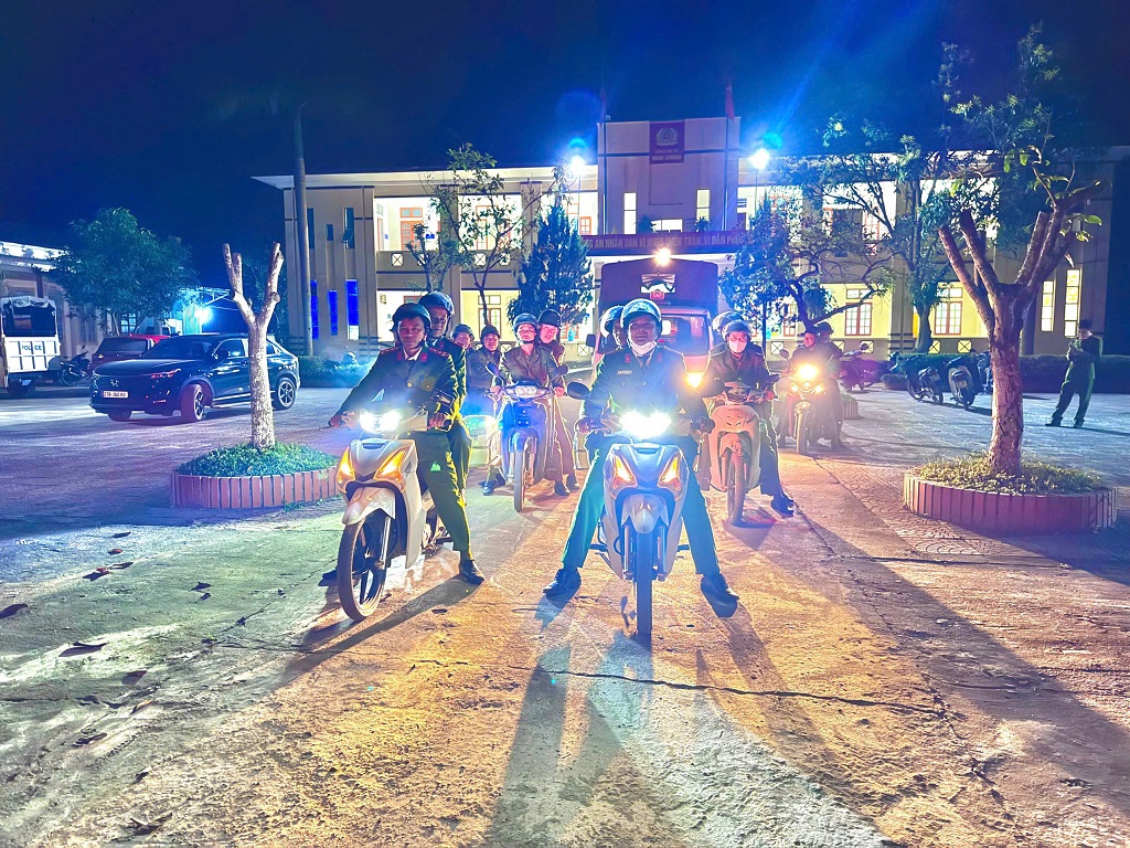 Phối hợp tăng cường tuần tra, bảo đảm ANTT