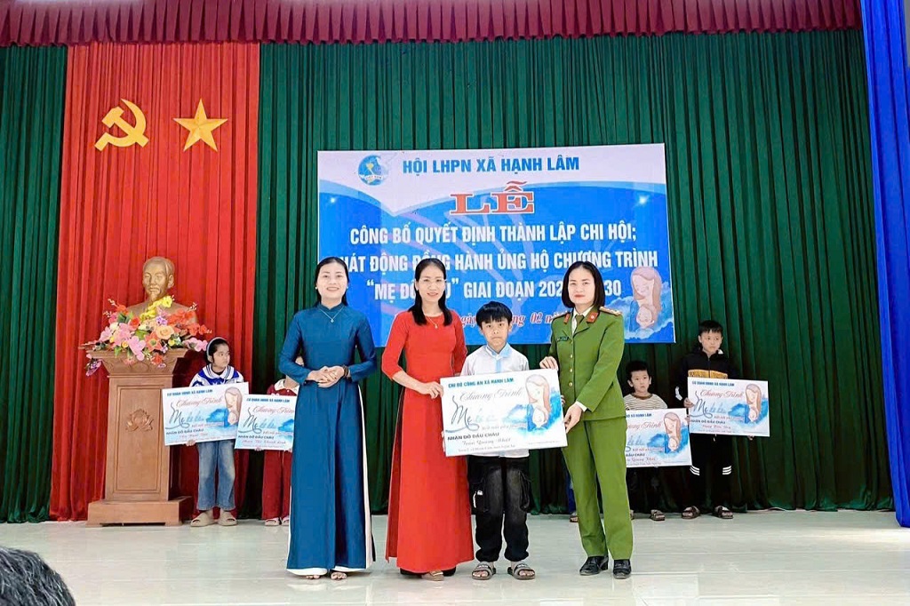 Công an xã Hạnh Lâm ký cam kết 