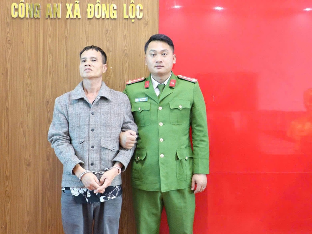 Công an xã Đông Lộc bắt đối tượng trộm cắp tài sản sau 04 giờ tiếp nhận tin báo