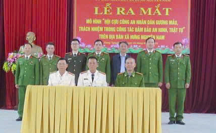 Xã Hưng Nguyên Nam ra mắt Mô hình 