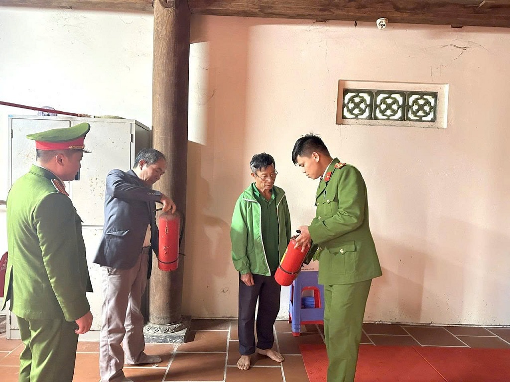 Cảnh báo nguy cơ cháy, nổ tại các điểm lễ hội, cơ sở tín ngưỡng dịp đầu xuân