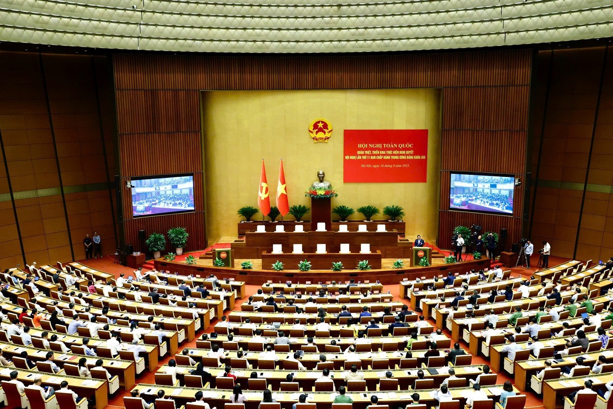 Hội nghị toàn quốc nghiên cứu, học tập, quán triệt và triển khai thực hiện Nghị quyết Đại hội XIV của Đảng