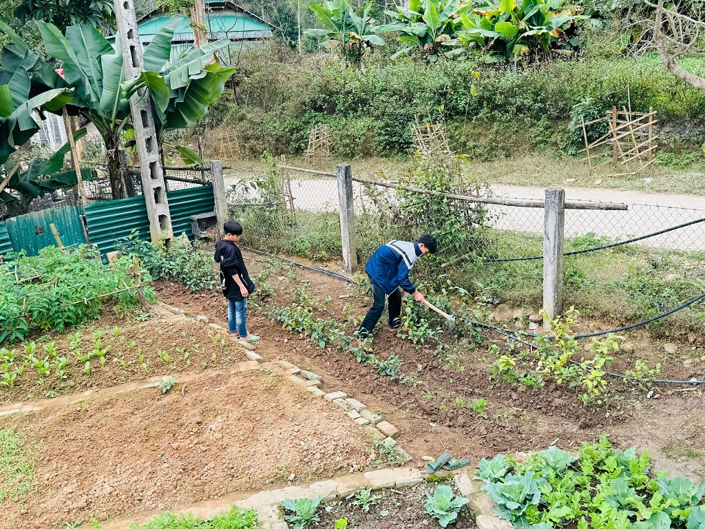 Học sinh chưa ngoan được hướng dẫn tham gia lao động, rèn luyện ý thức, trách nhiệm góp phần giáo dục, phòng ngừa vi phạm pháp luật