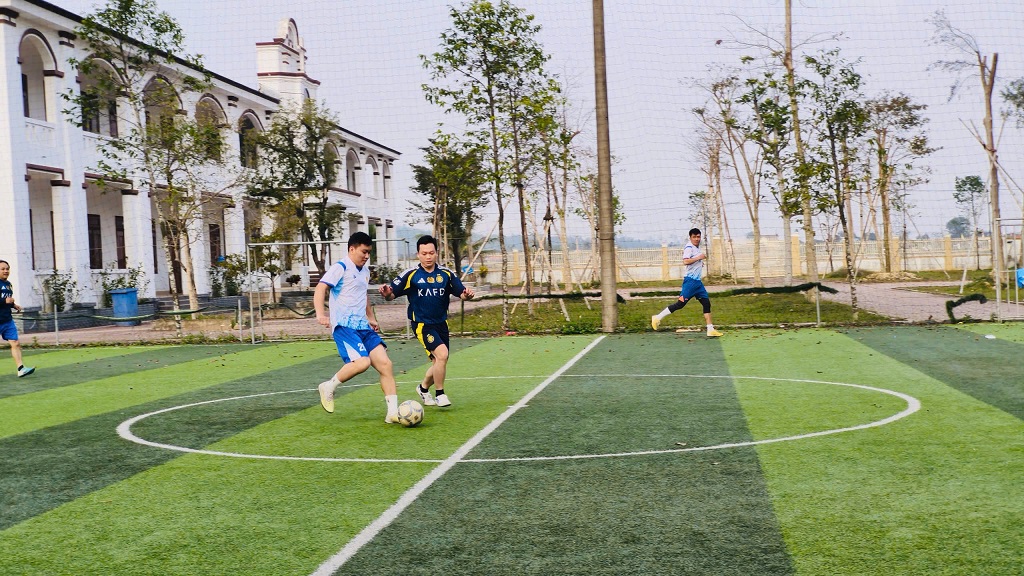 Trận đấu diễn ra với nhiều pha bóng đẹp	