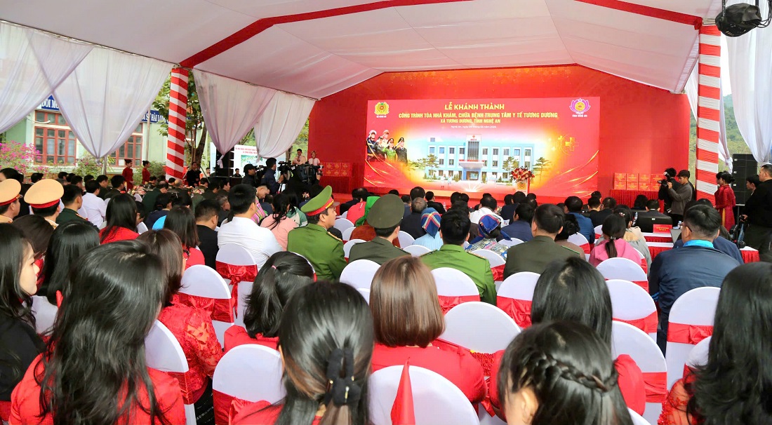 Toàn cảnh lễ khánh thành