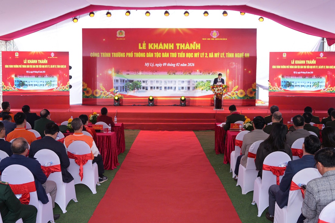 Toàn cảnh buổi Lễ khánh thành