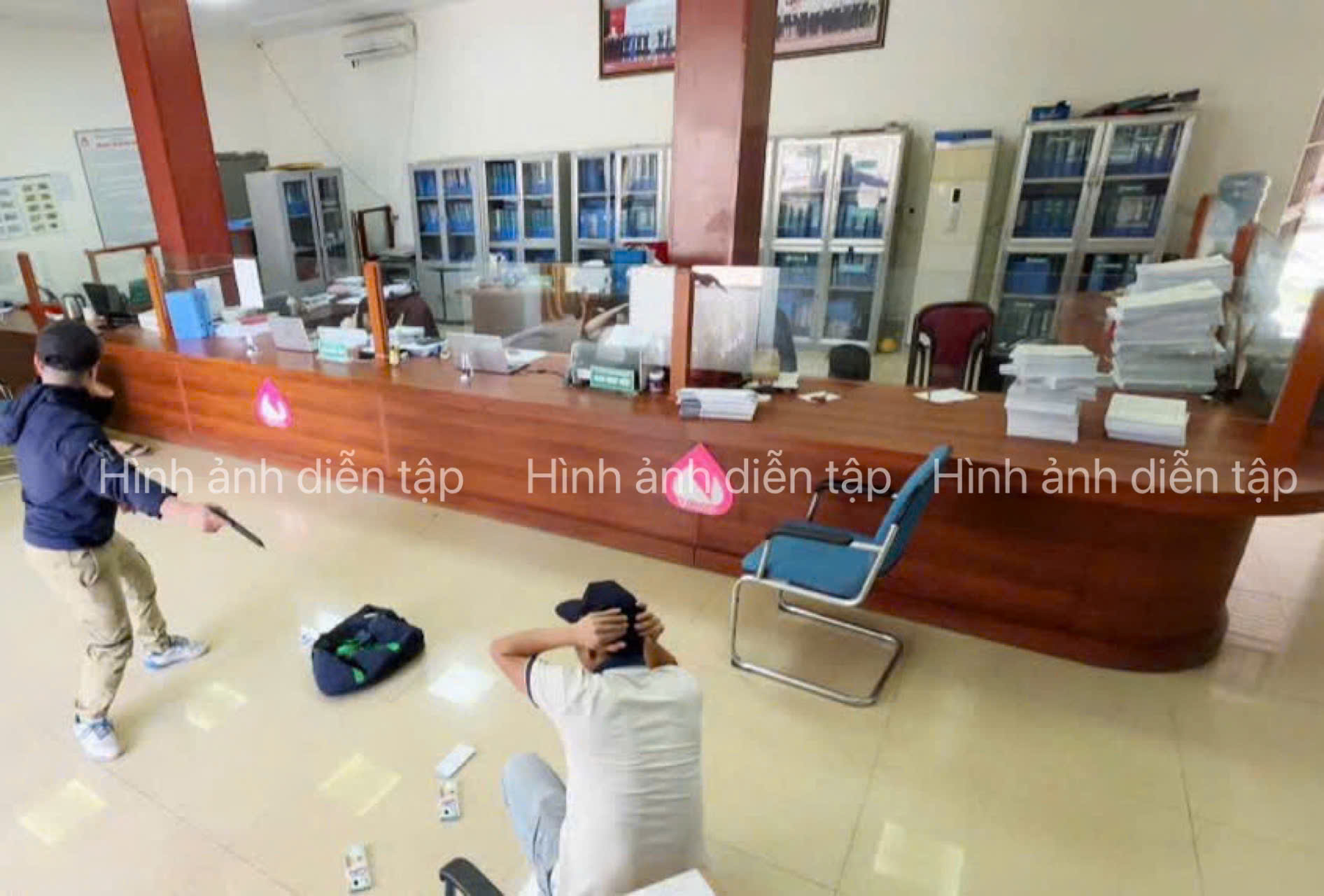 Toàn cảnh buổi diễn tập