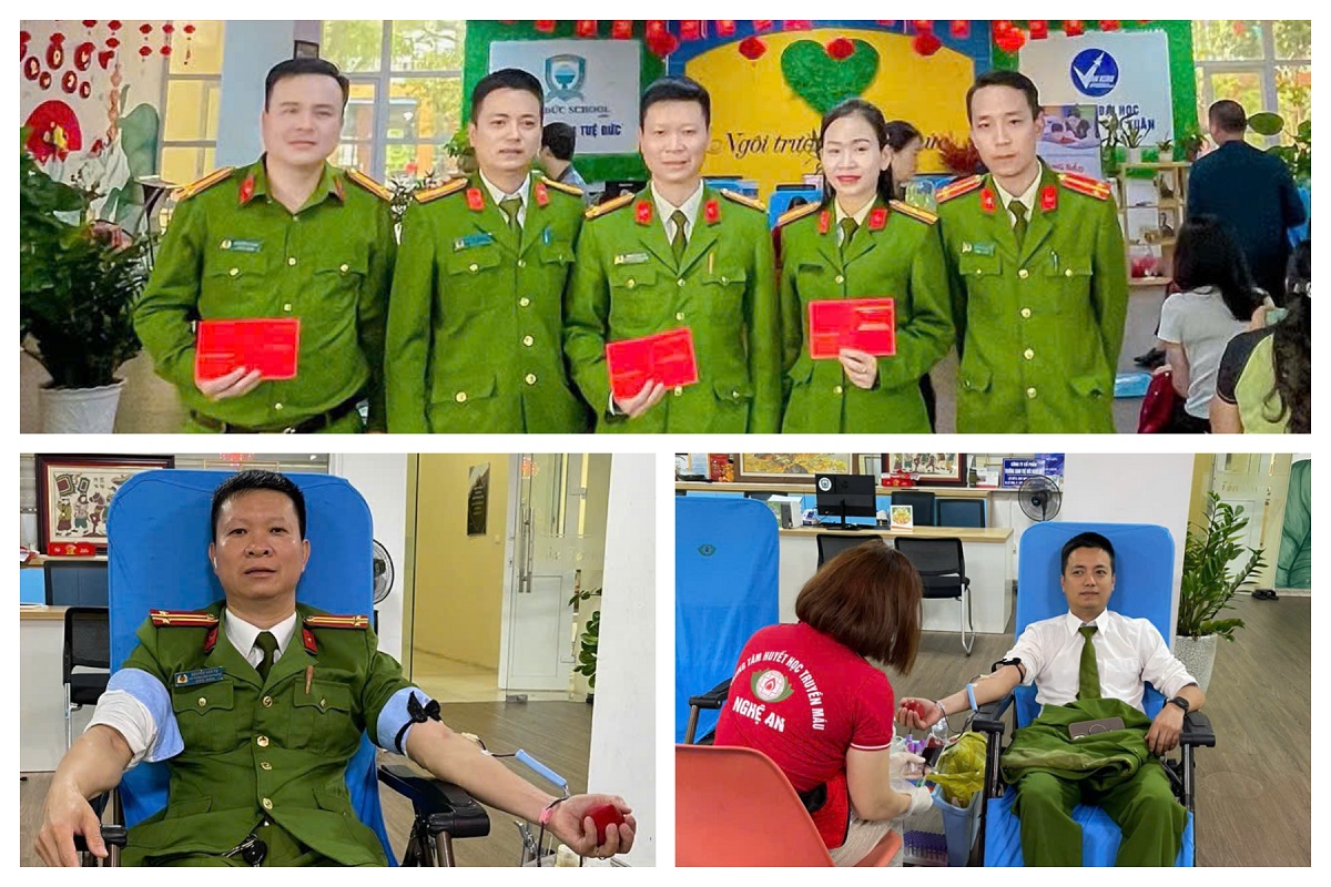 Đã có XXX đơn vị máu được hiến tặng