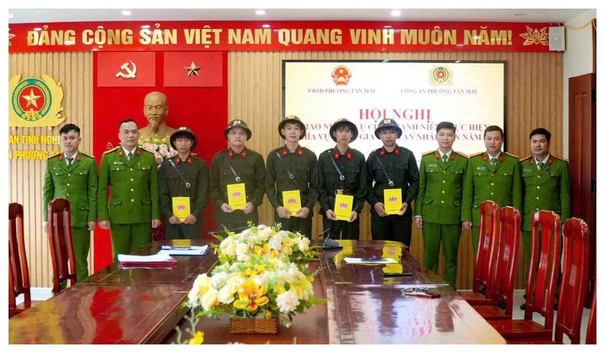 Tuổi trẻ Nghệ An sẵn sàng cống hiến trong lực lượng Công an nhân dân