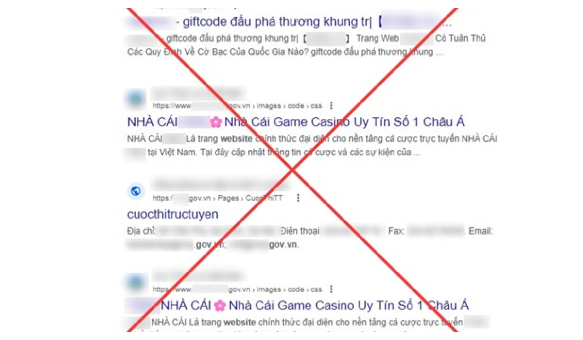 Cảnh báo thủ đoạn tấn công chèn backlink trên các trang thông tin điện tử của cơ quan Nhà nước