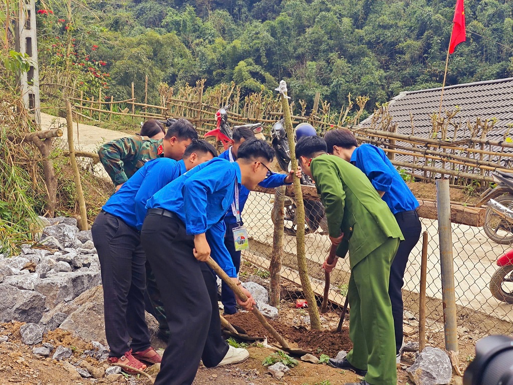 Công an xã Bắc Lý phối hợp tổ chức 