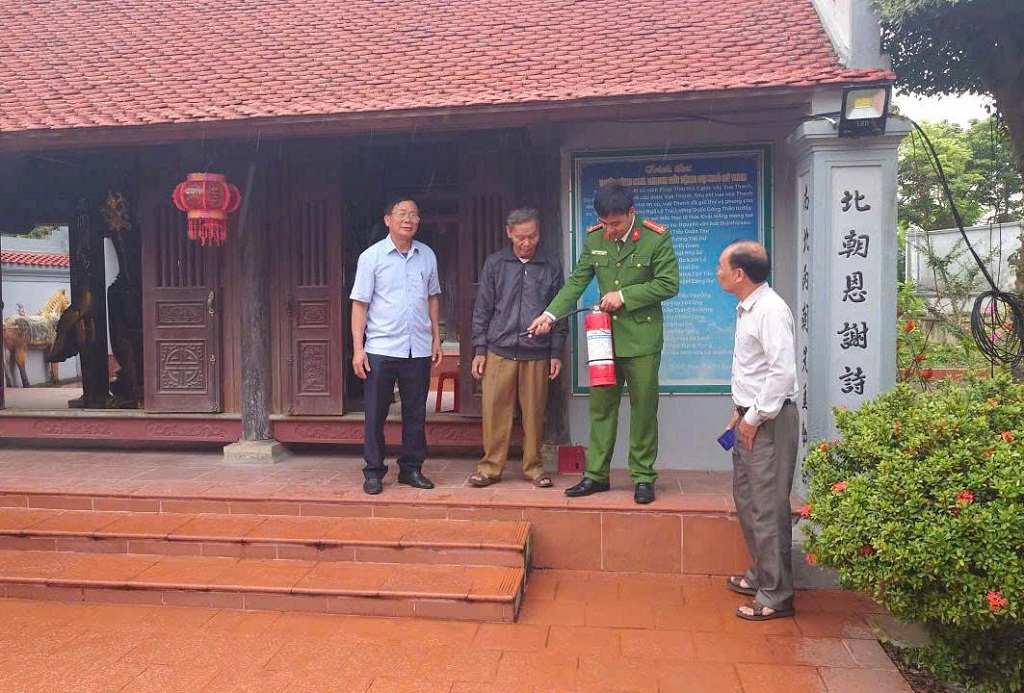 Đảm bảo an toàn PCCC mùa lễ hội đầu xuân