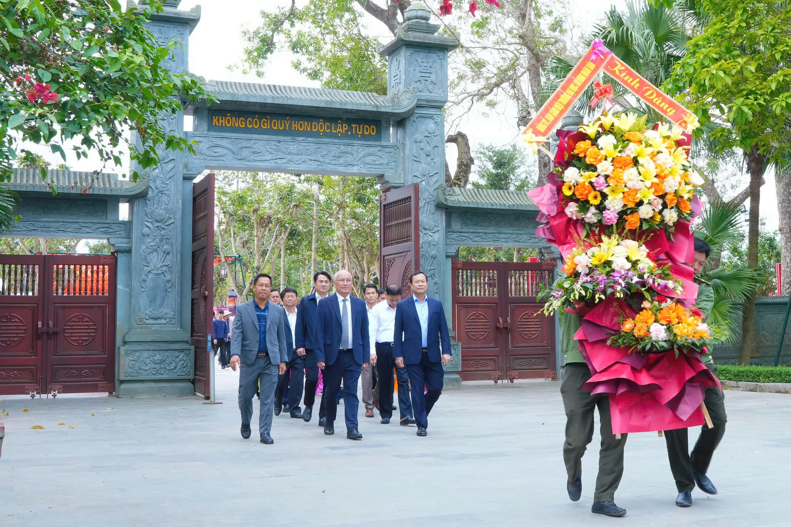 Trường Đại học An ninh nhân dân tổ chức về nguồn tại Nghệ An