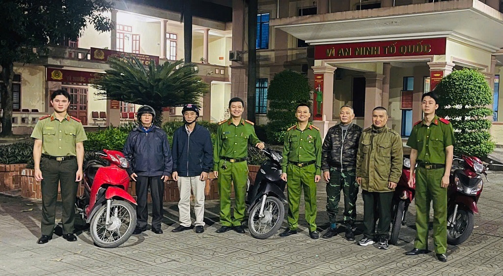 Công an phường Thành Vinh bảo đảm an toàn PCCC và ANTT cuộc bầu cử