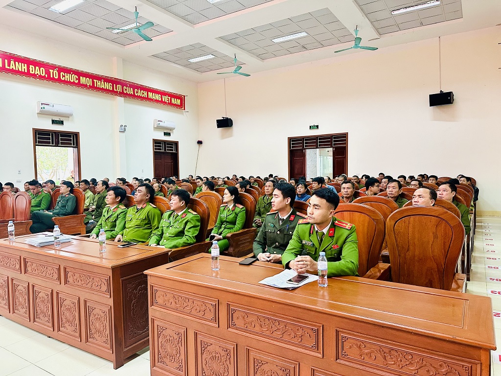 Tổ chức Hội nghị quán triệt công tác bảo đảm an ninh trật tự, an toàn xã hội và y tế phục vụ Cuộc bầu cử