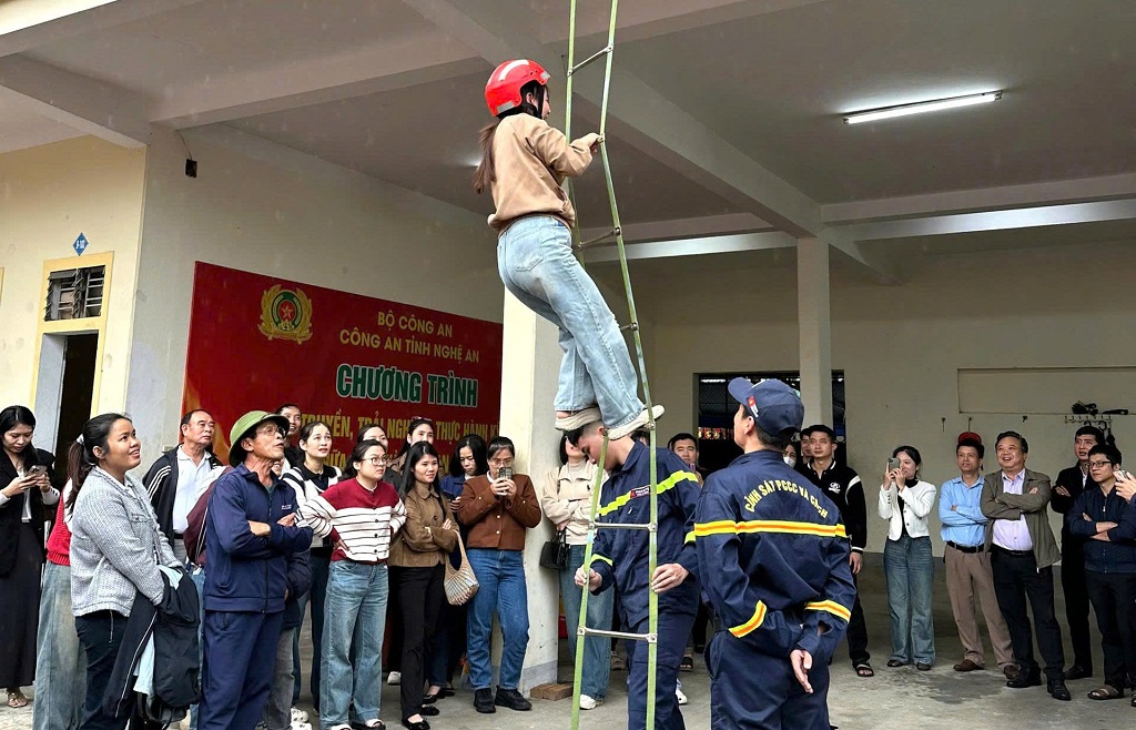 Chương trình tuyên truyền, trải nghiệm, thực hành kỹ năng PCCC và CNCH hưởng ứng Tháng Thanh niên 2026