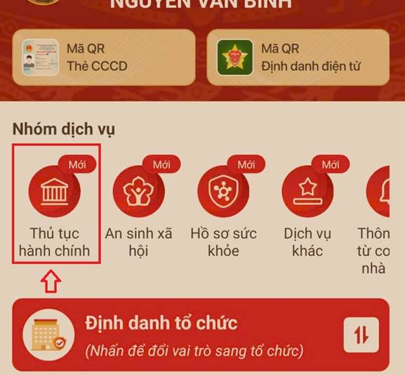 Hướng dẫn đánh giá cải cách hành chính trong Công an nhân dân qua ứng dụng VNeID