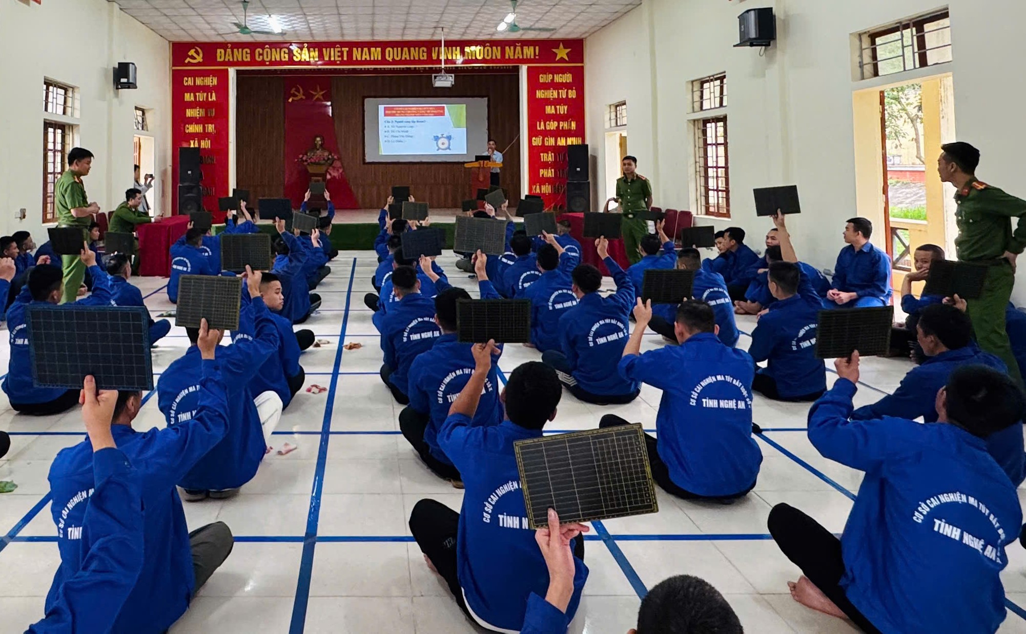 Cơ sở Cai nghiện ma túy số 1: Tổ chức cuộc thi 