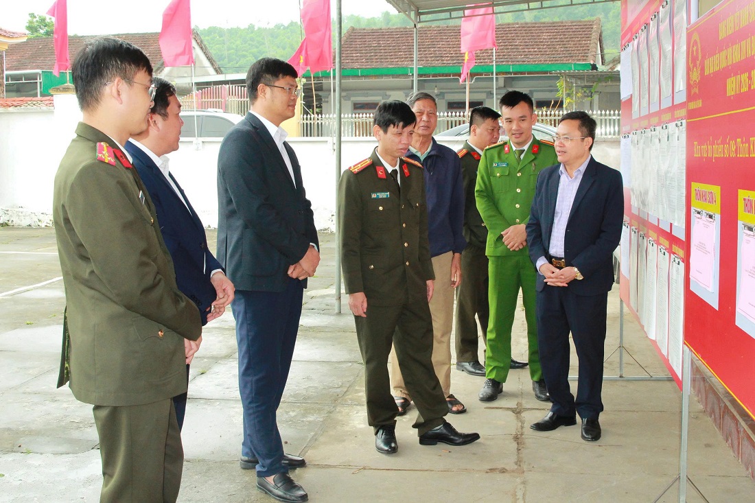 Kiểm tra kiểm tra tại xã Yên Xuân