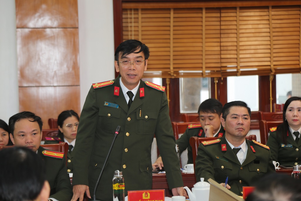 Đại biểu phát biểu tại Hội nghị