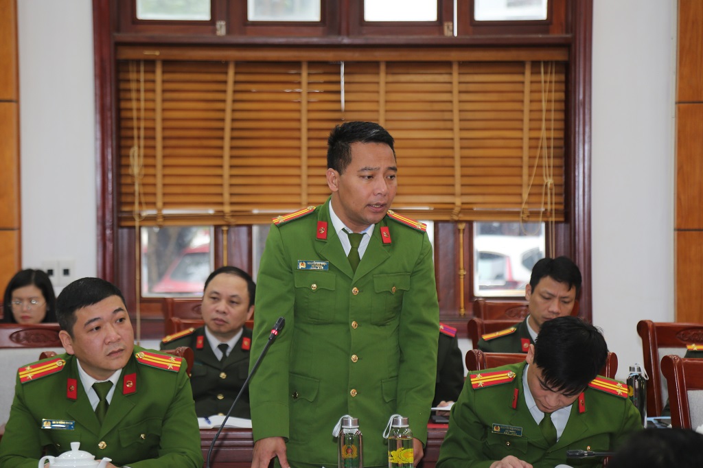 Đại biểu phát biểu tại Hội nghị