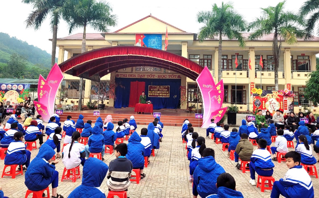 Toàn cảnh buổi tuyên truyền