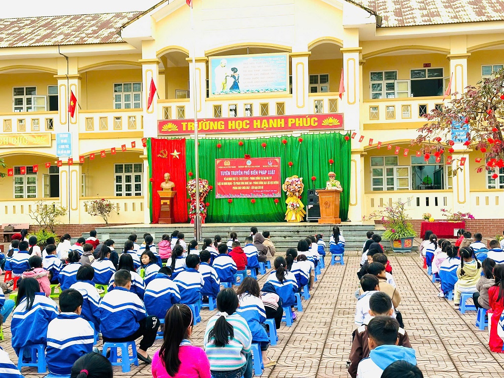 Một số hình ảnh tại buổi tuyên truyền