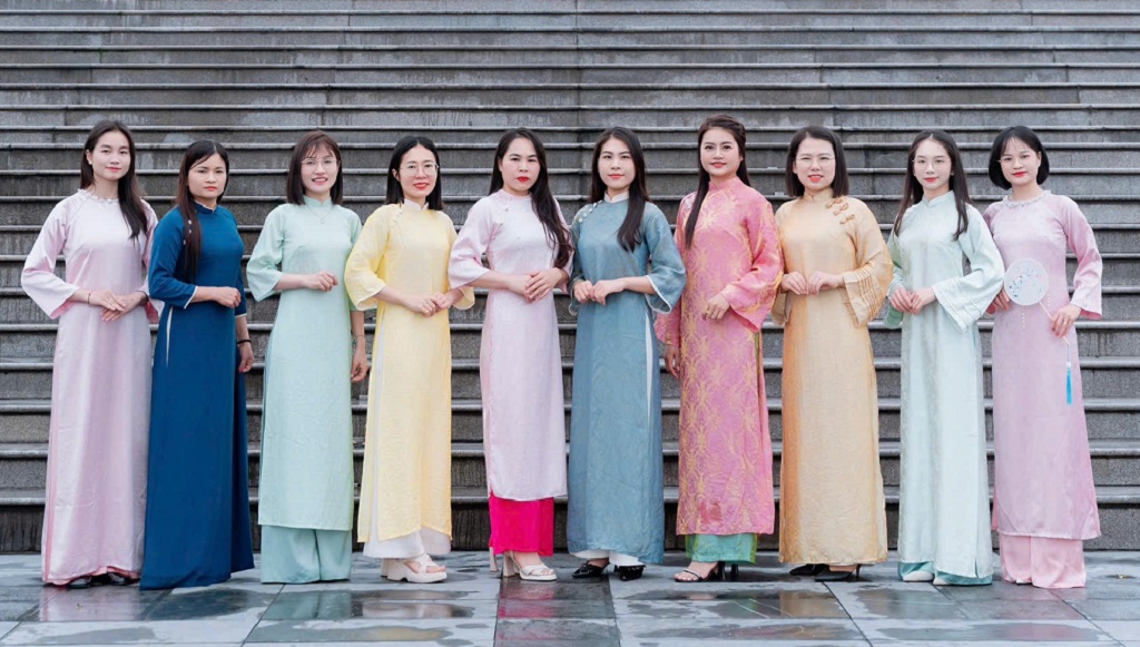 Công an xã hưởng ứng hoạt động nhân ngày Quốc tế phụ nữ 08/3