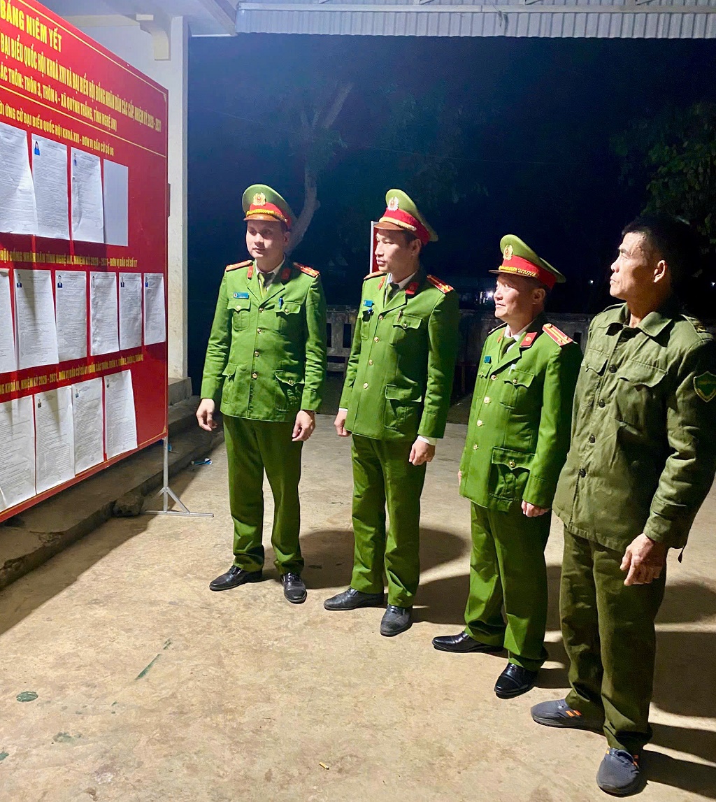 Đảm bảo an ninh an toàn cho cuộc bầu cử