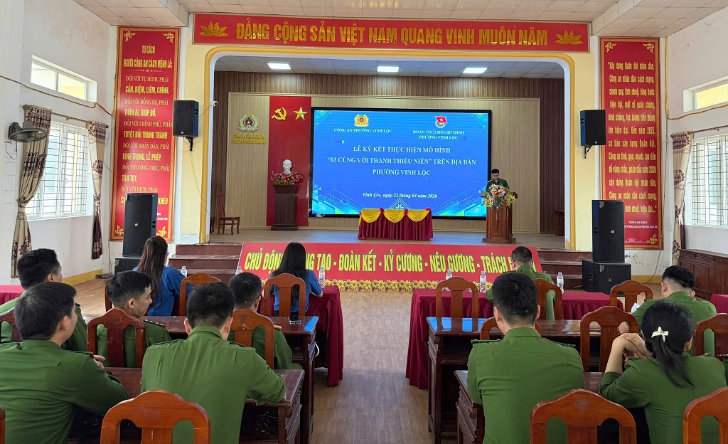 Toàn cảnh buổi lễ