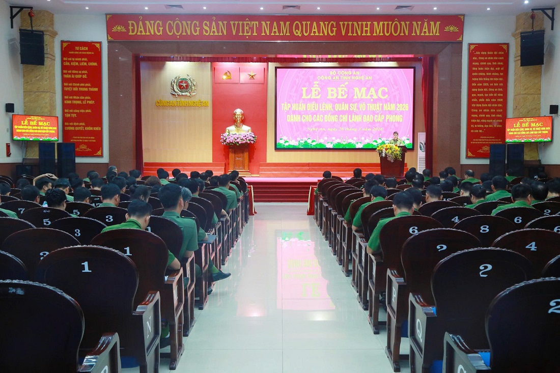 Toàn cảnh Lễ bế giảng