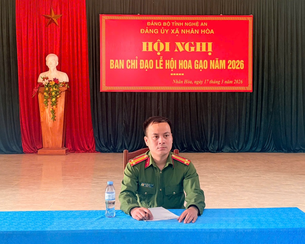 Công an xã tham mưu phân công nhiệm vụ cho lực lượng liên quan