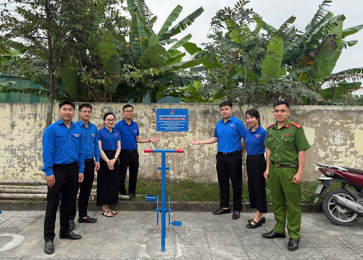 Công trình phục vụ nhu cầu rèn luyện sức khỏe cho Nhân dân và đoàn viên, thanh niên