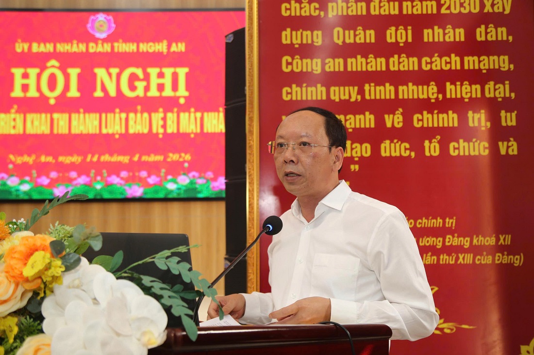                Phó Chủ tịch Thường trực UBND tỉnh Bùi Thanh An phát biểu chỉ đạo tại Hội nghị