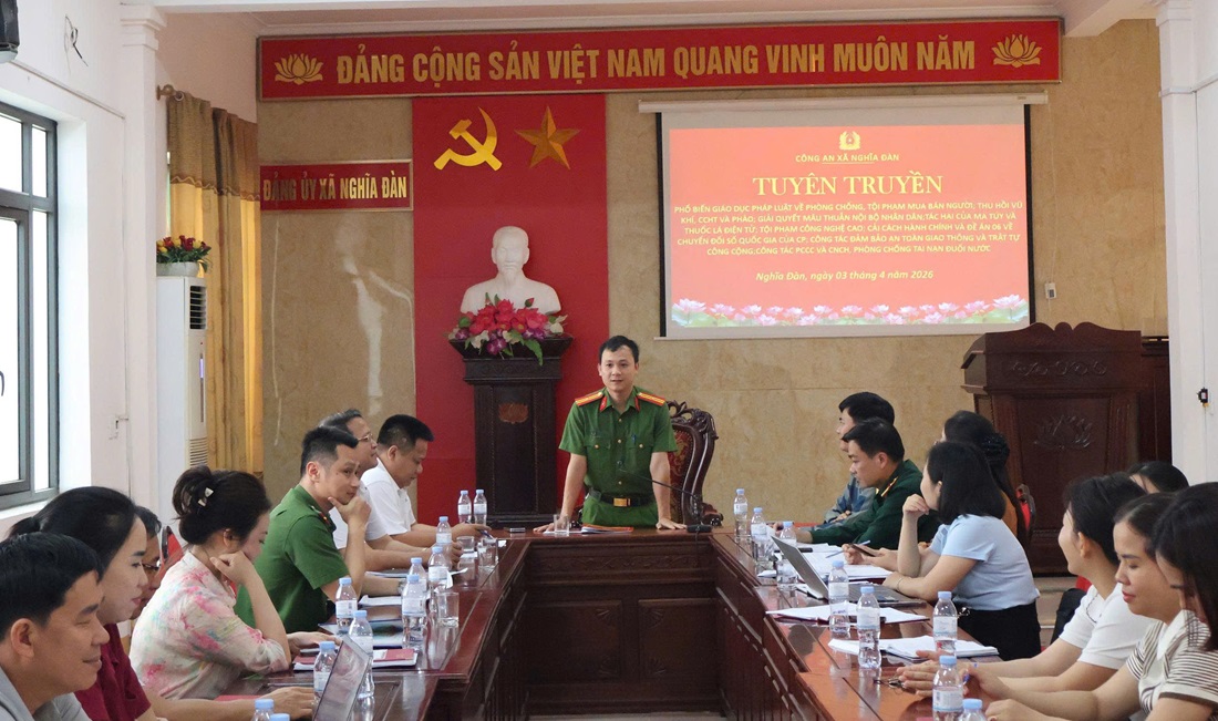 Toàn cảnh buổi tuyên truyền