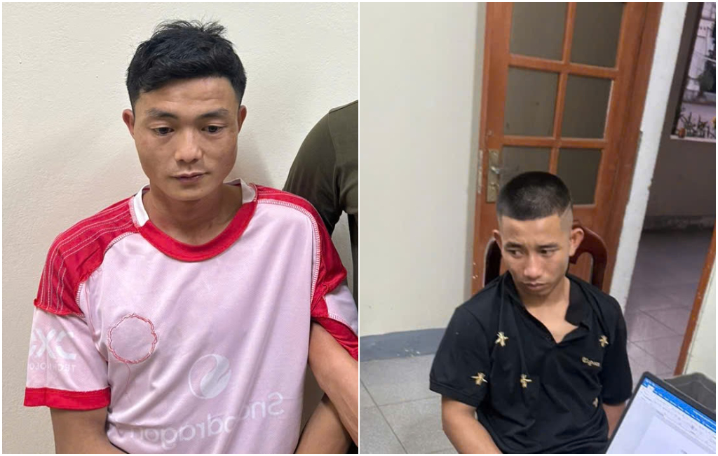 02 đối tượng Nguyễn Công Sơn và Nguyễn Khắc Hải