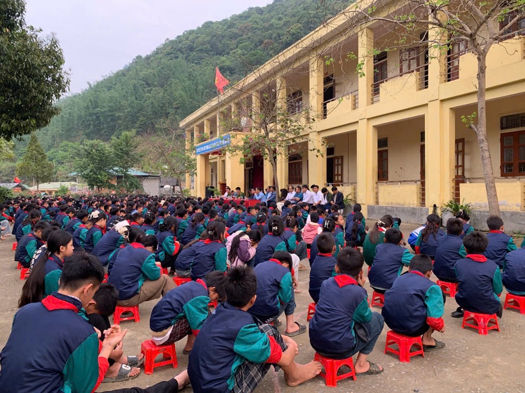 Toàn cảnh buổi tuyên truyền