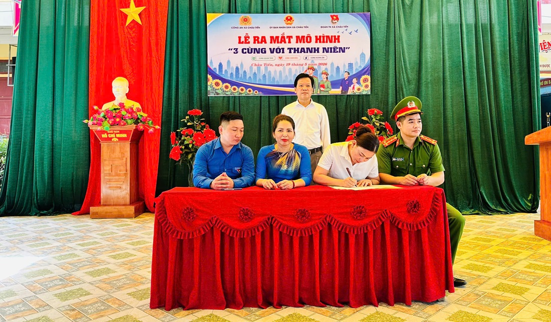 Các đơn vị ký kết thực hiện mô hình 