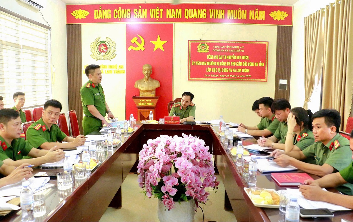 Toàn cảnh buổi làm việc