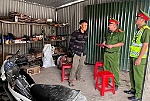 Công an xã Keng Đu siết chặt quản lý không 
