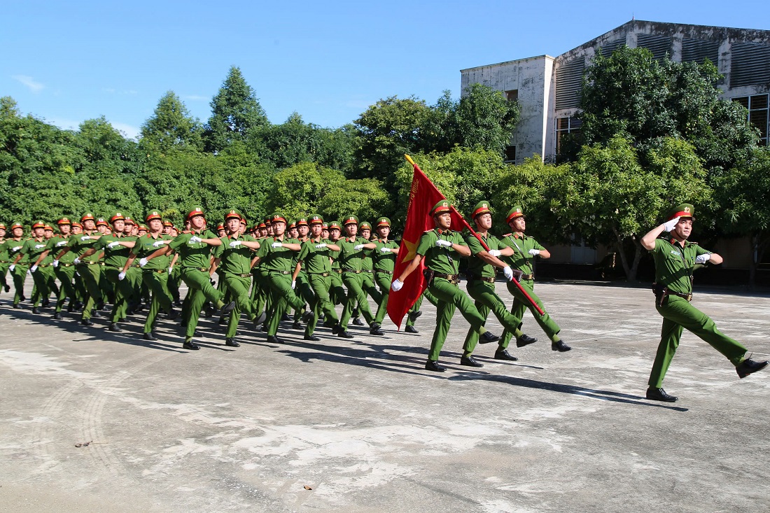 Phần thi duyệt đội ngũ