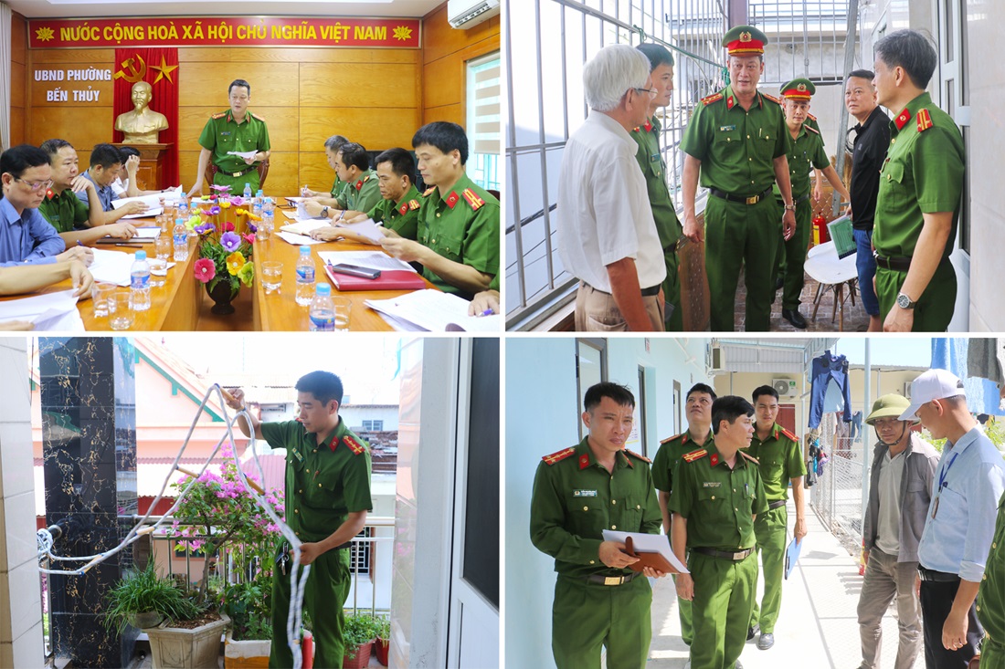 Tăng cường kiểm tra an toàn cháy, nổ, nhất là các địa điểm tiềm ẩn xảy ra cháy, nổ 