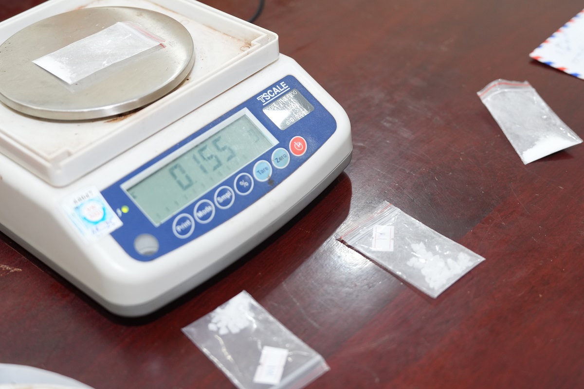 Ma túy các đối tượng sử dụng được xác định là Ketamine