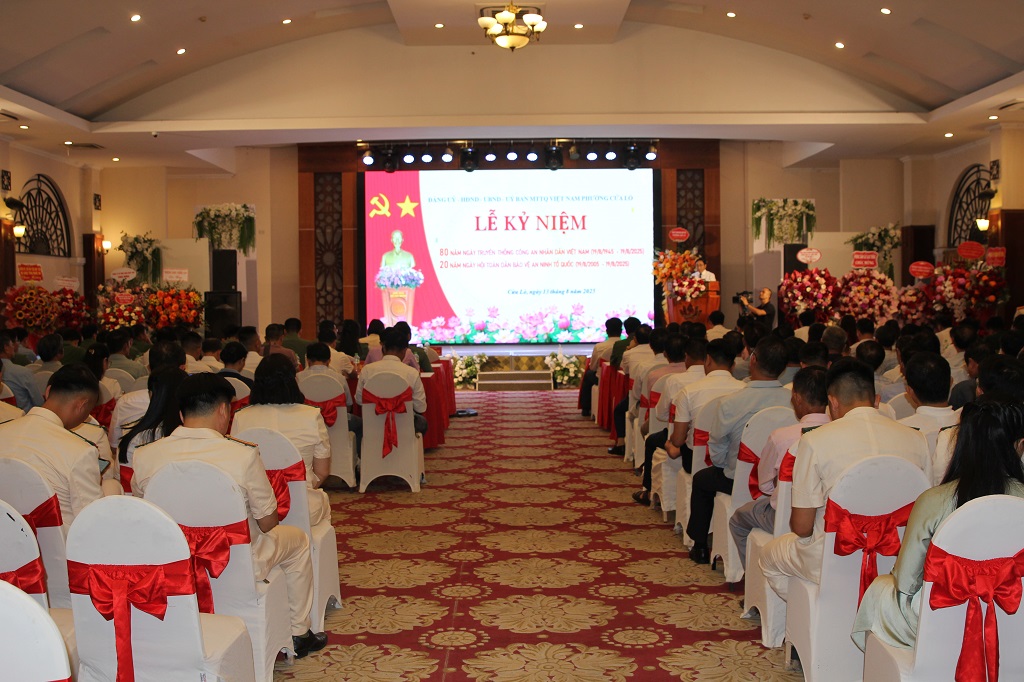 Toàn cảnh buổi lễ