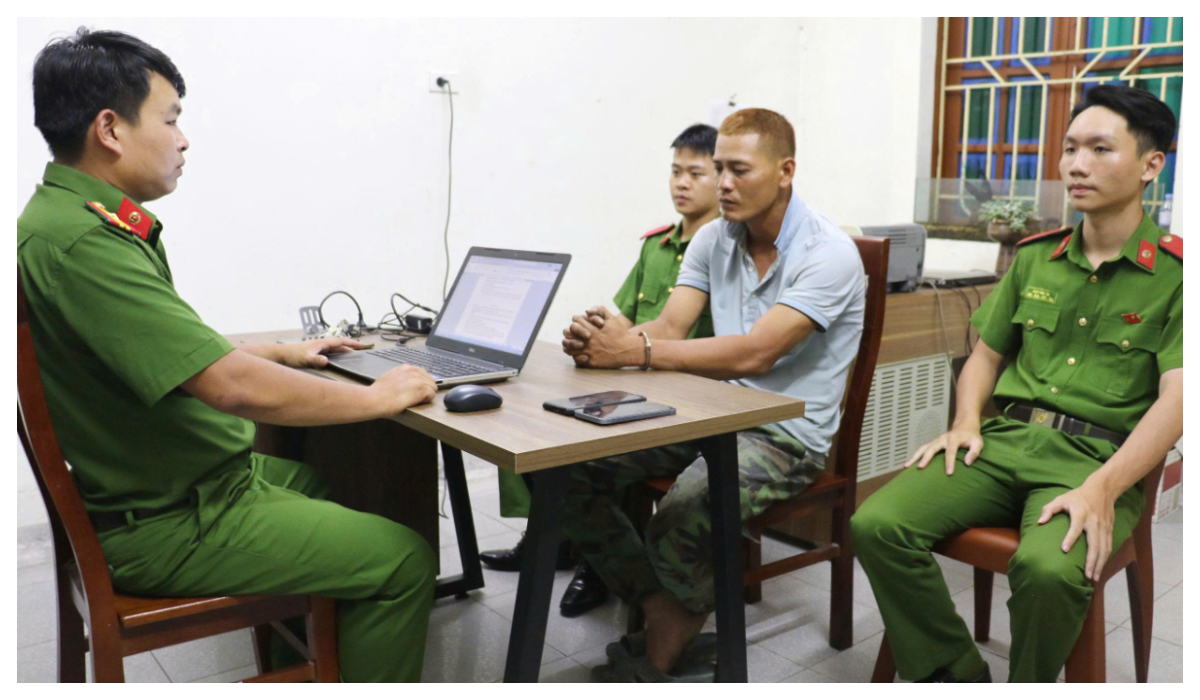 Bắt giữ đối tượng trộm cắp tài sản tại Bệnh viện Phổi Nghệ An