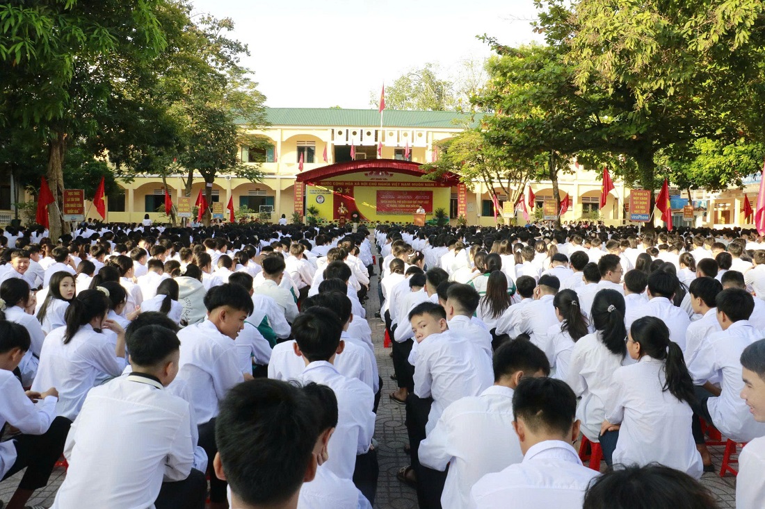 Quang Cảnh buổi tuyên truyền