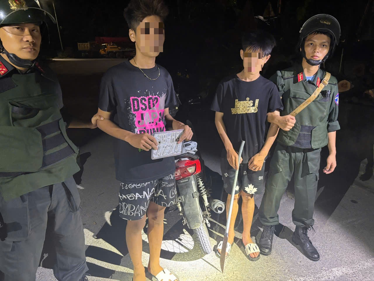 Hai đối tượng Nguyễn Đình B. và Nguyễn Đình H.